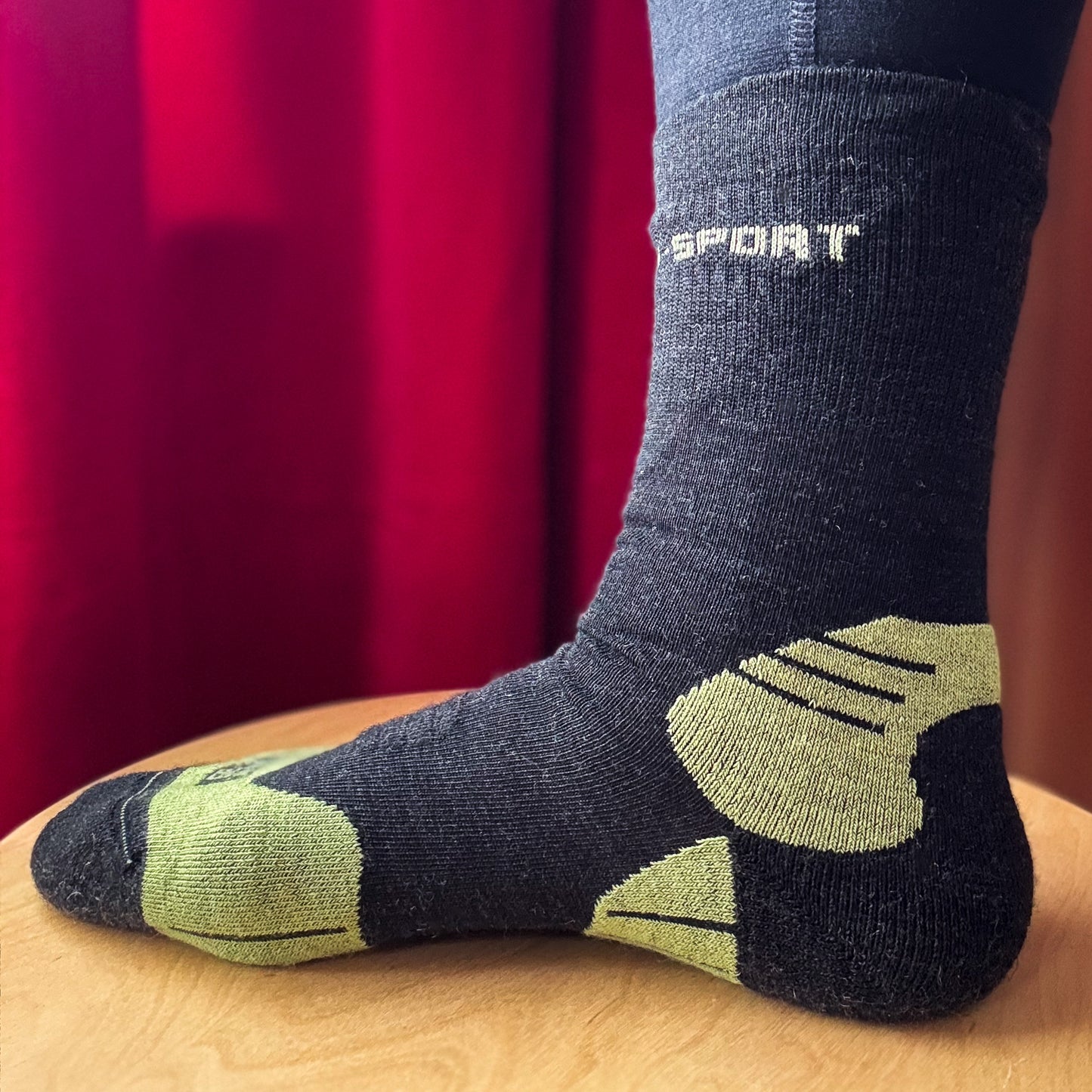 Hirsch Natur Sport Sock, 93% Organic Merino with 7% Elastane