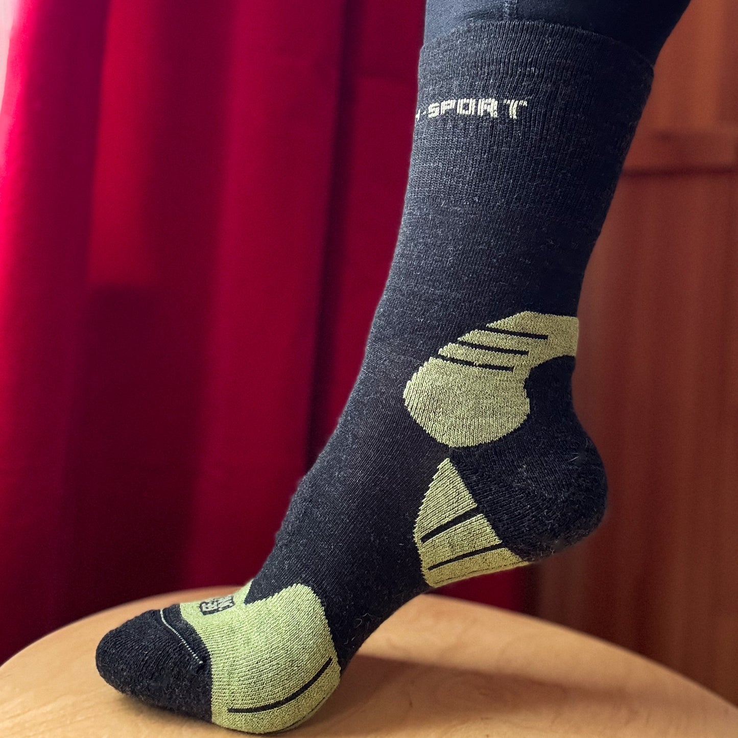 Hirsch Natur Sport Sock, 93% Organic Merino with 7% Elastane