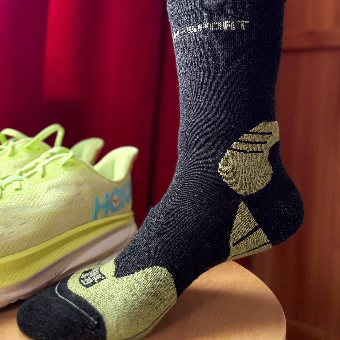 Hirsch Natur Sport Sock, 93% Organic Merino with 7% Elastane