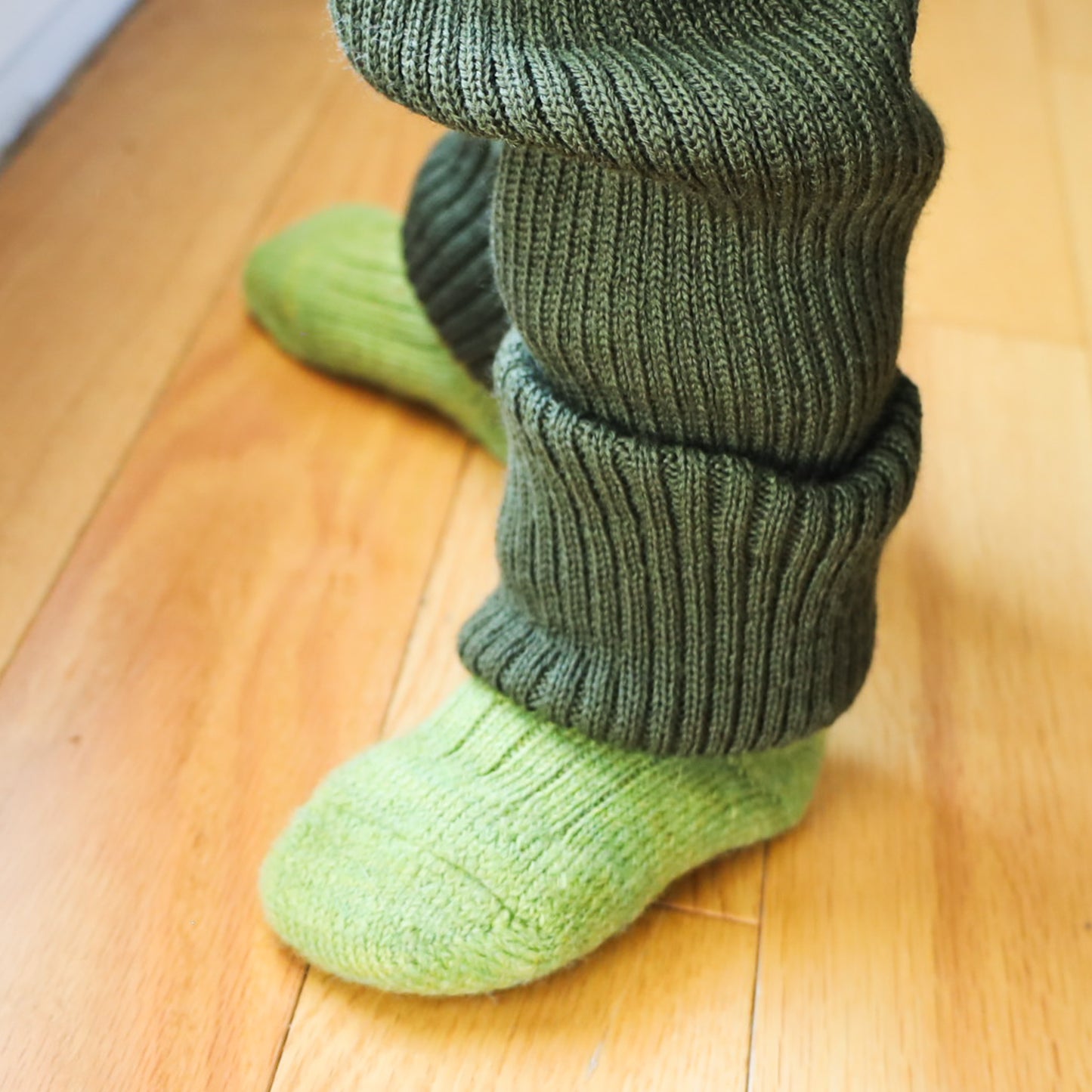 Disana Toddler Legging, Wool Knit