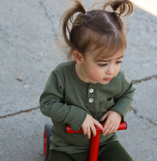 Engel Chemise à manches longues pour bébé/tout-petit, laine/soie