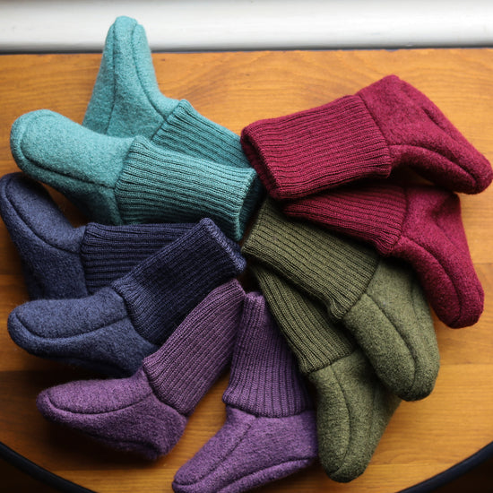 Disana Baby Boots, Boiled Wool