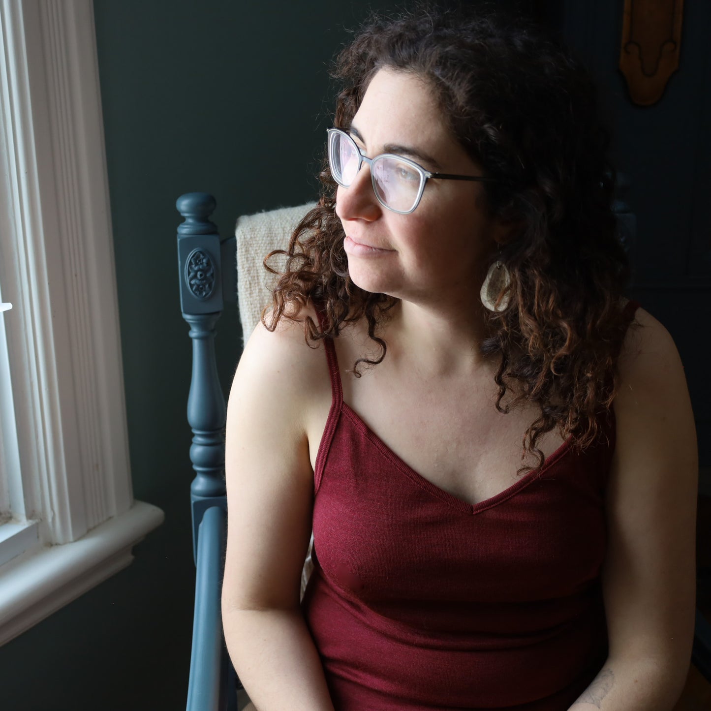 Hocosa Caraco Femme, Laine/Soie