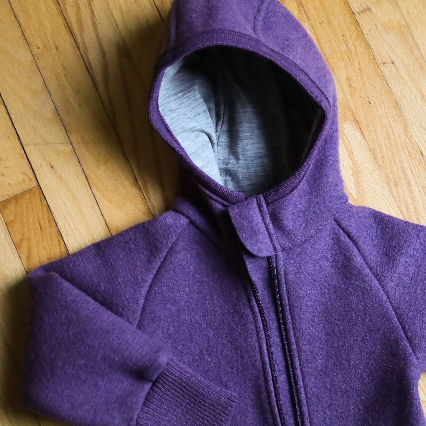 Disana Baby/Toddler Boiled Wool Overall with Zipper - NEW