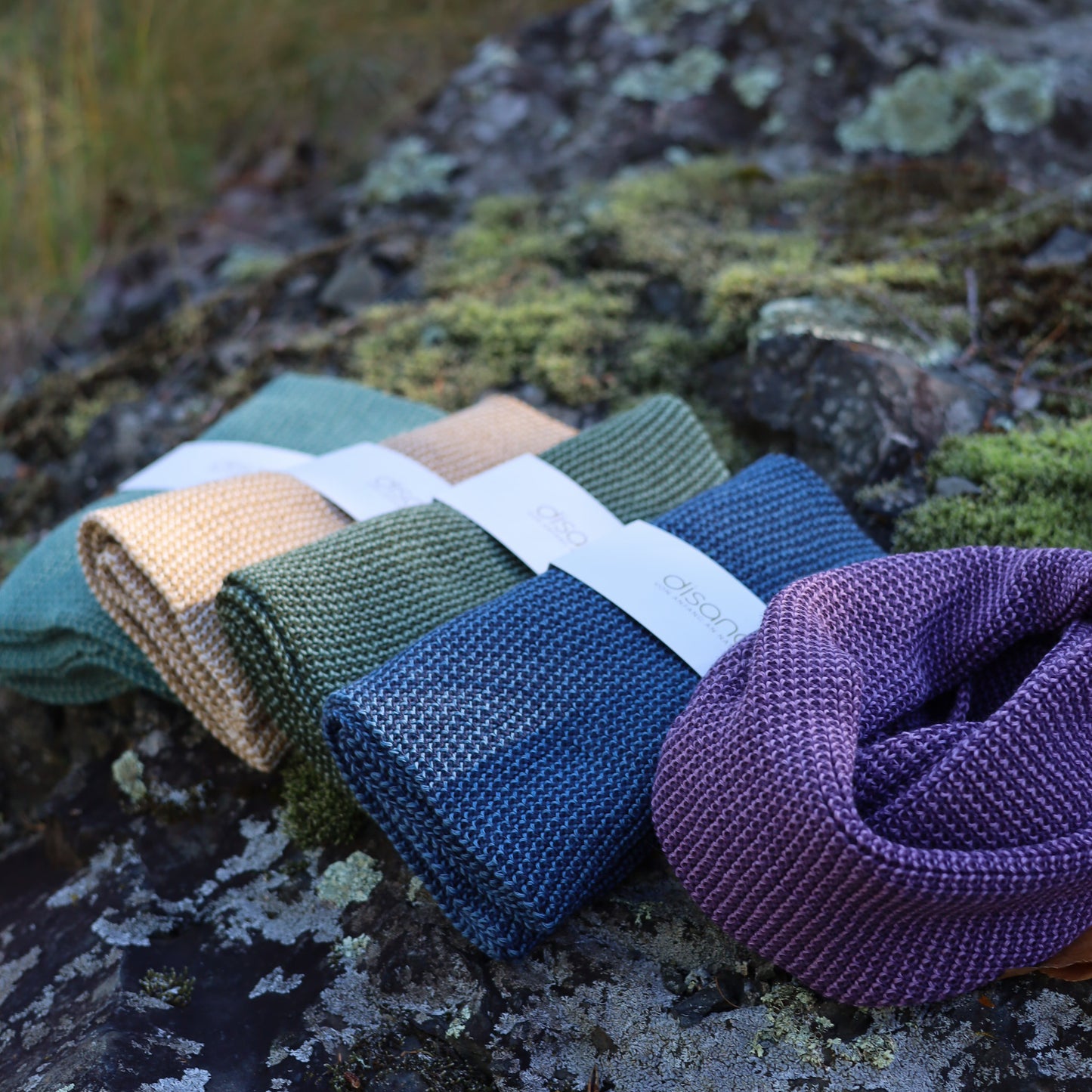 Disana Toddler/Child/Adult Knit Neck Buff, Merino Wool