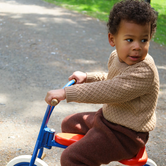 Disana Child Aran Knit Sweater, Merino Wool