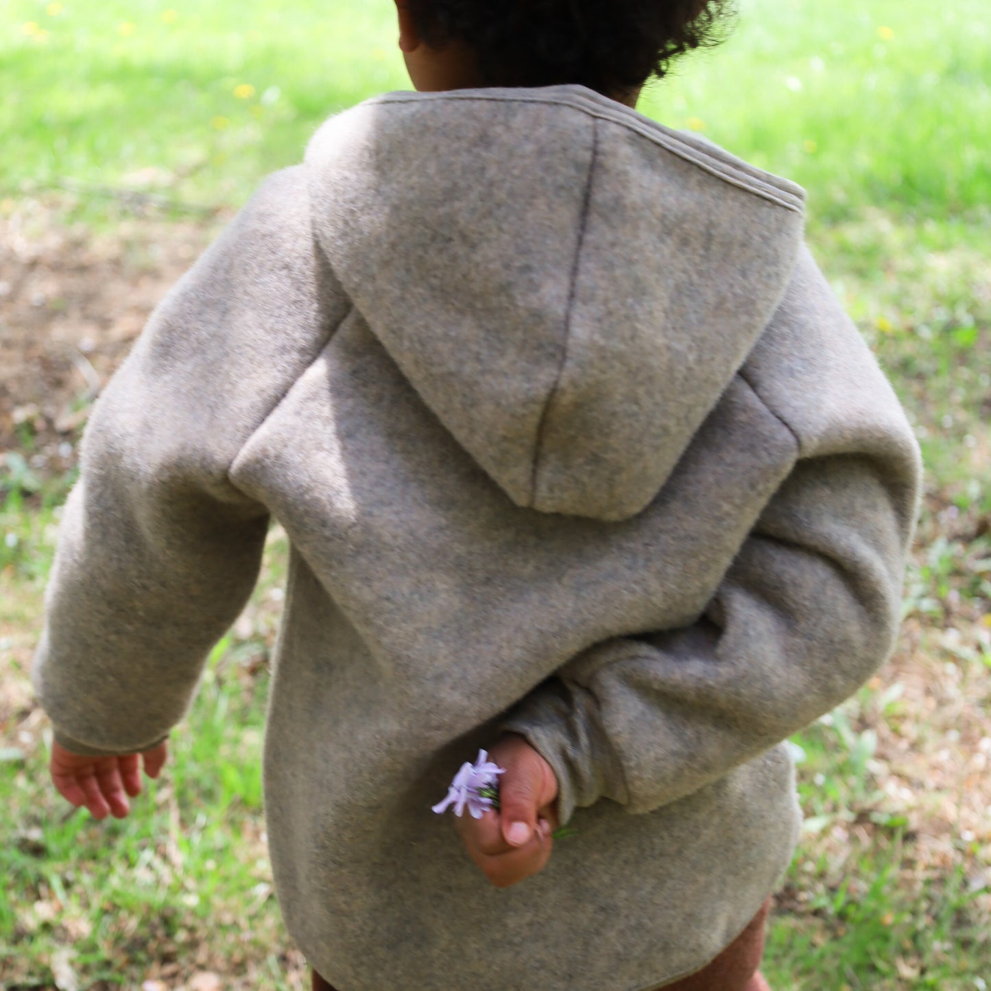 Engel Baby/Toddler/Child Hooded Jacket, Wool Fleece: PRE-ORDER
