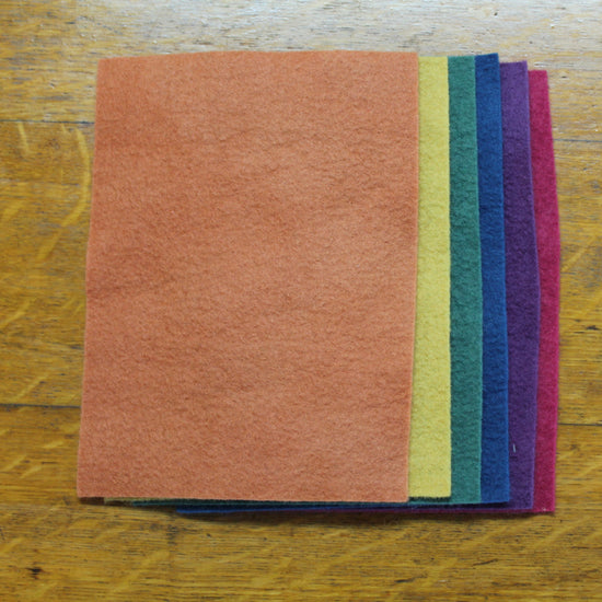 Filges Felt Bioland- 6 sheet Packs, Organic Wool Felt