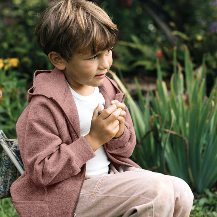 Veste Engel pour tout-petit/enfant, laine bouillie : PRÉCOMMANDE