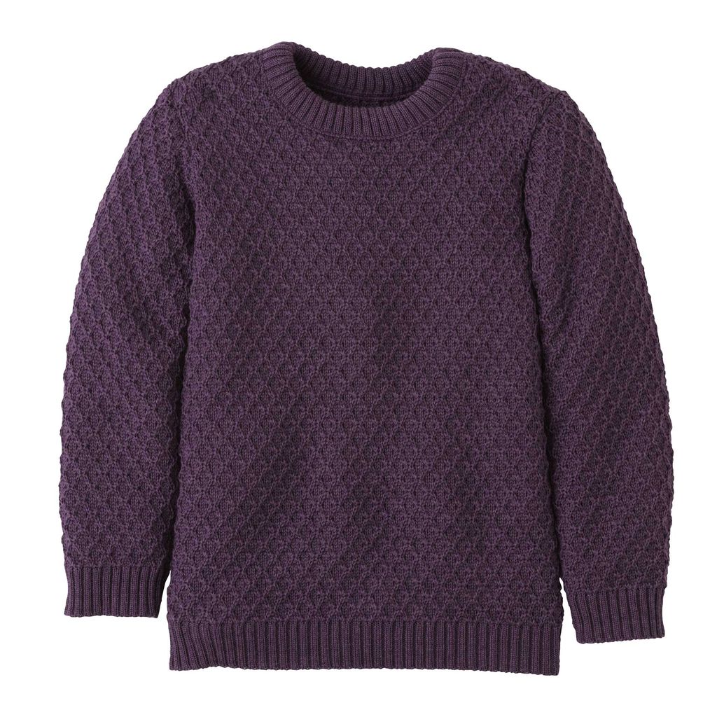 Disana Toddler/Child Aran Sweater, Merino Wool Knit: PRE-ORDER