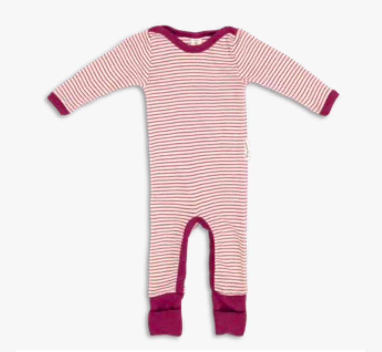 Grenouillère pour bébé/jeune enfant Engel avec revers, laine/soie : PRÉCOMMANDE
