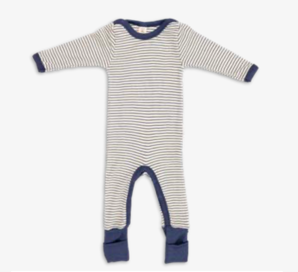 Grenouillère pour bébé/jeune enfant Engel avec revers, laine/soie : PRÉCOMMANDE