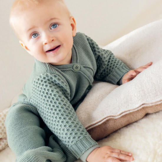Disana Baby Long Sleeve Sleep Sack, Merino Wool Knit: PRE-ORDER