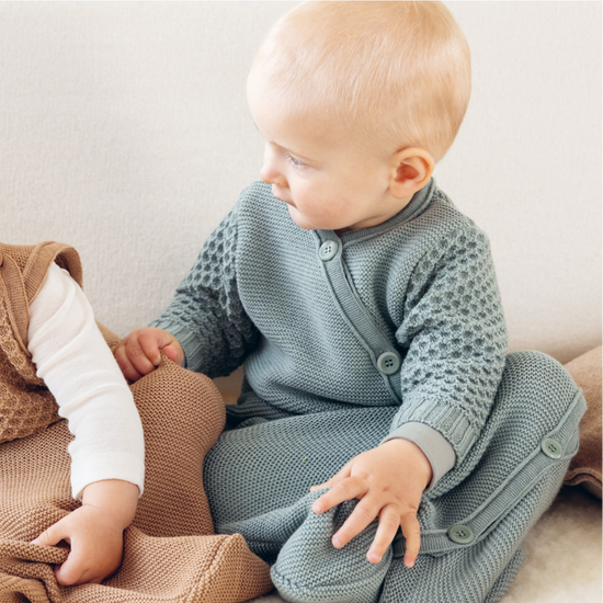Disana Baby Long Sleeve Sleep Sack, Merino Wool Knit: PRE-ORDER
