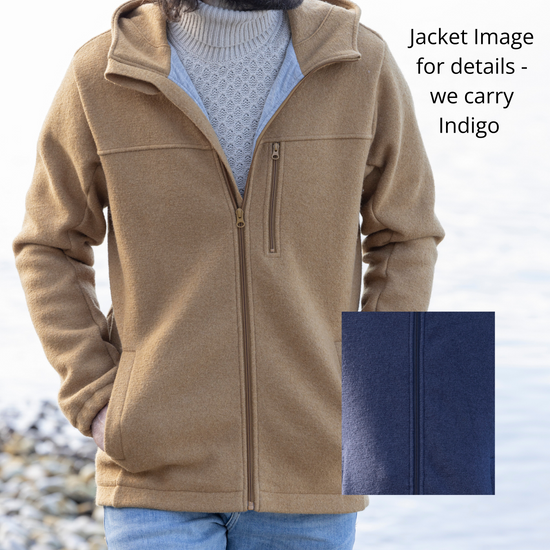 Disana Men's Boiled Wool Jacket: NEW