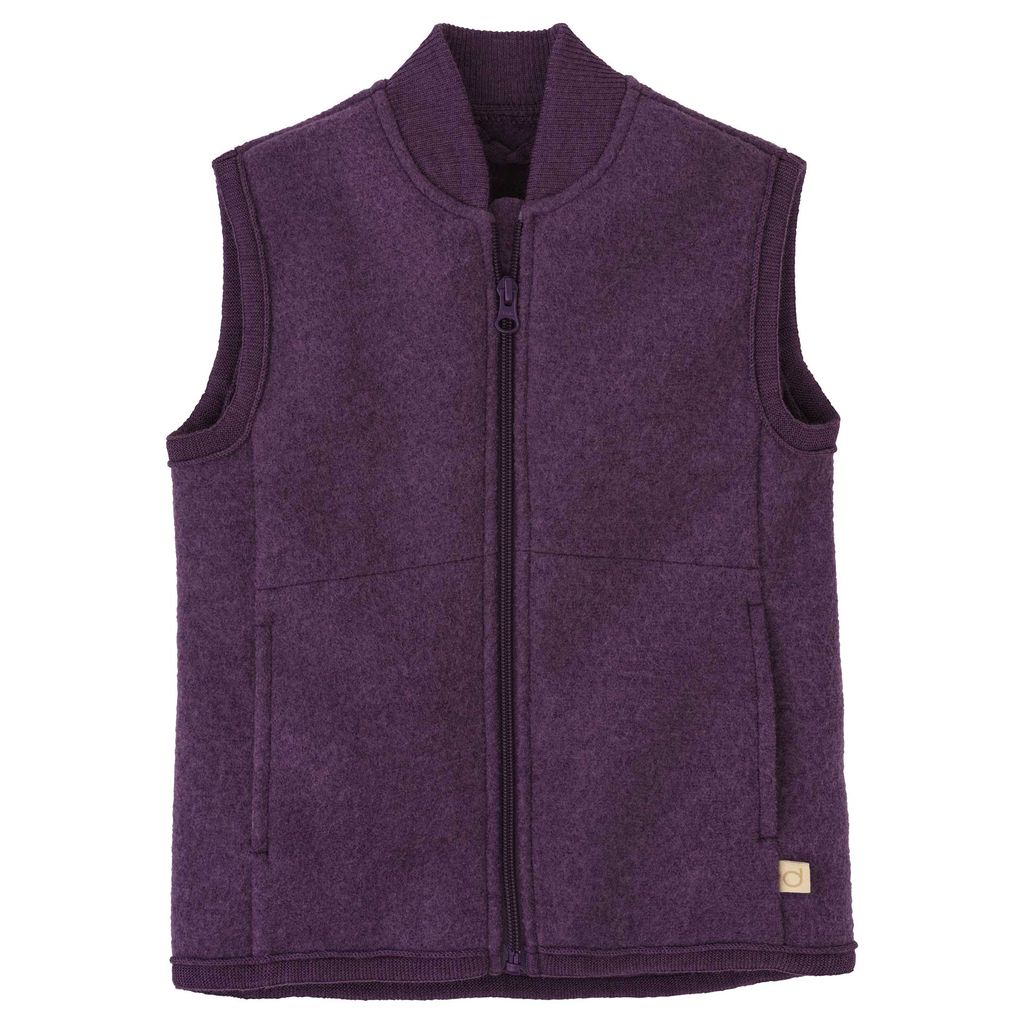Gilet en laine bouillie pour tout-petits/enfants Disana : PRÉCOMMANDE