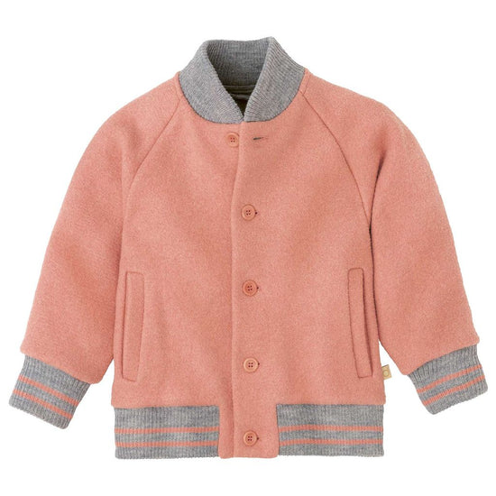 Disana Toddler/Child Varsity Jacket, Boiled Merino Wool: PRE-ORDER
