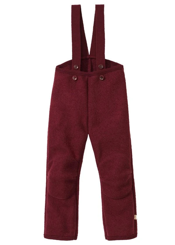 Disana Toddler/Child Trousers with Straps, Boiled Wool