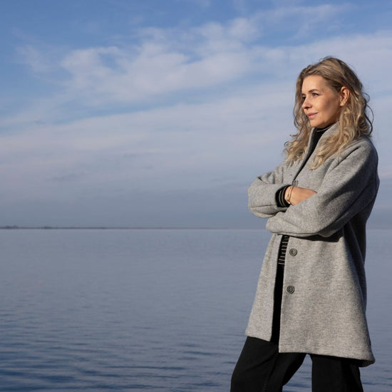 Manteau en laine bouillie pour femme Disana : PRÉCOMMANDE