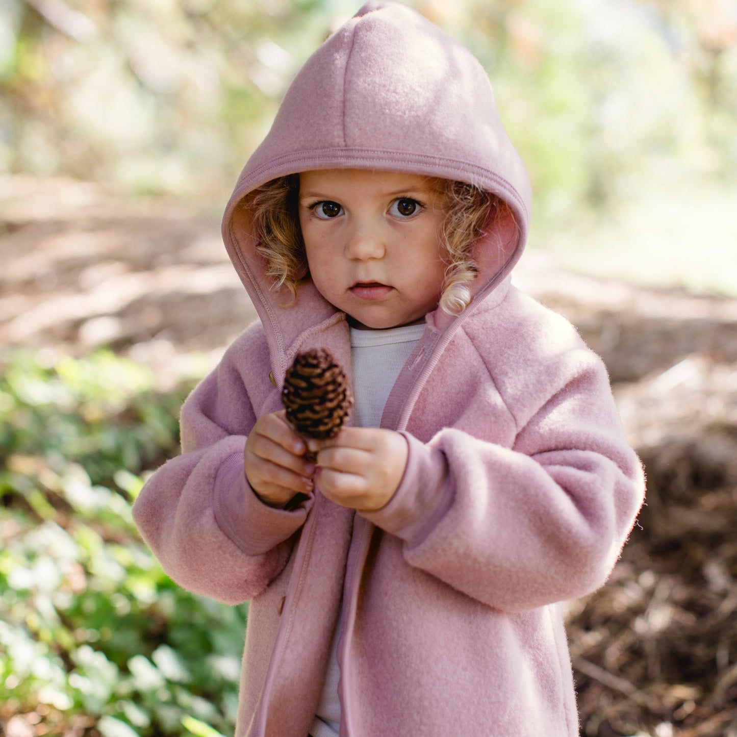 Engel Baby/Toddler/Child Hooded Jacket, Wool Fleece: PRE-ORDER