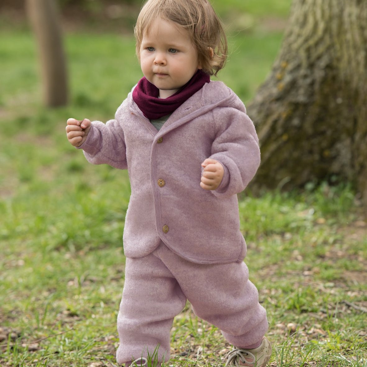 Engel Baby/Toddler Yoga Pant, Wool Fleece: PRE-ORDER