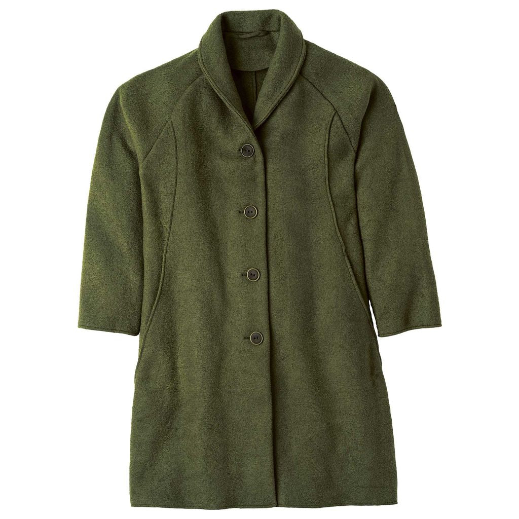 Manteau en laine bouillie pour femme Disana : PRÉCOMMANDE