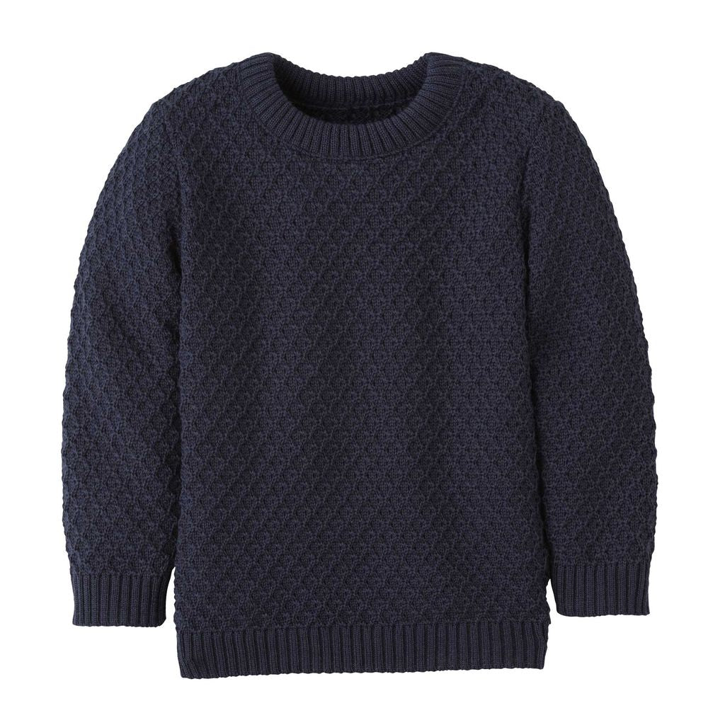 Disana Toddler/Child Aran Sweater, Merino Wool Knit: PRE-ORDER