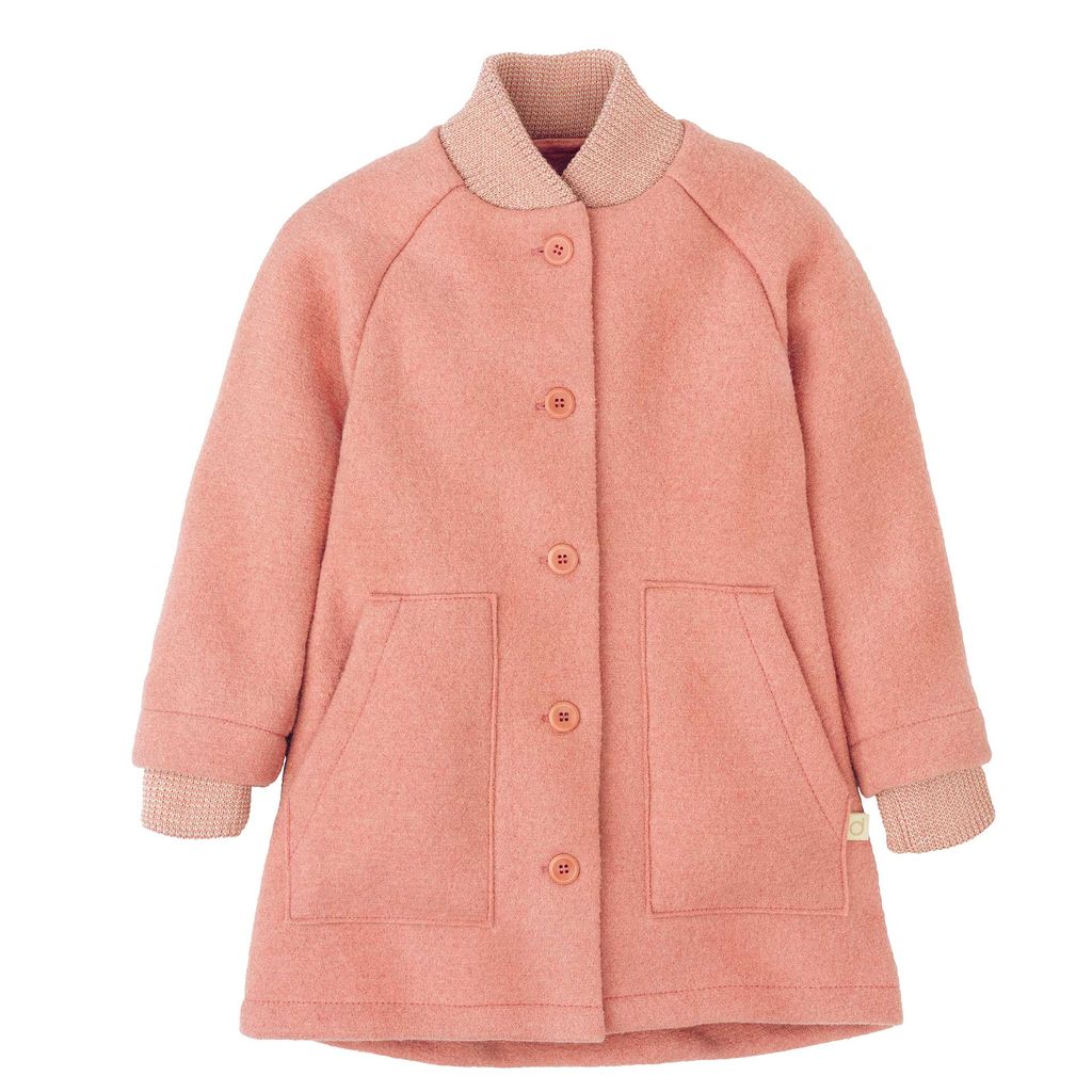 Manteau long en laine bouillie pour tout-petits/enfants Disana : PRÉCOMMANDE