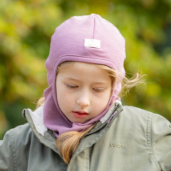 Pickapooh Child Balaclava, Wool/Silk – Warmth and Weather