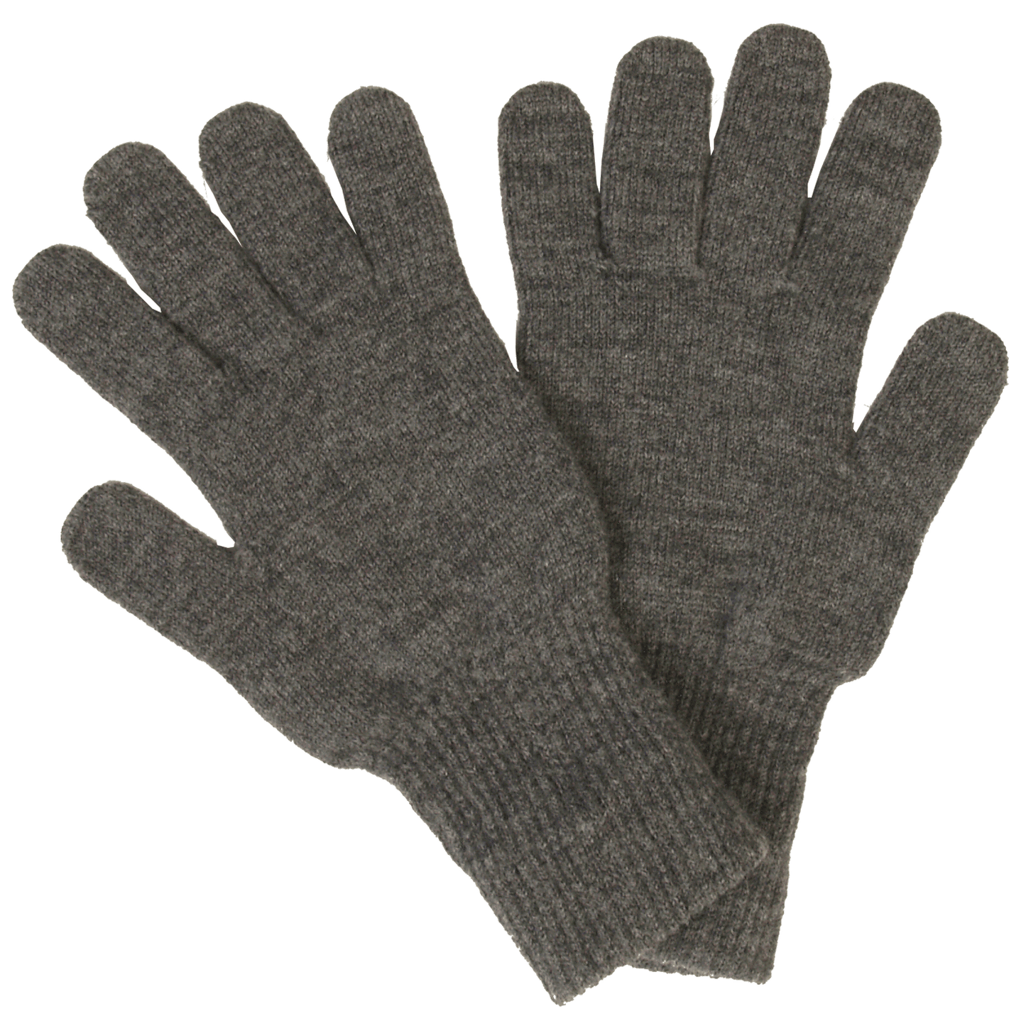 Reiff Unisex Gloves, Knitted Merino Wool 15 Anthracite / M / Organic Merino Wool