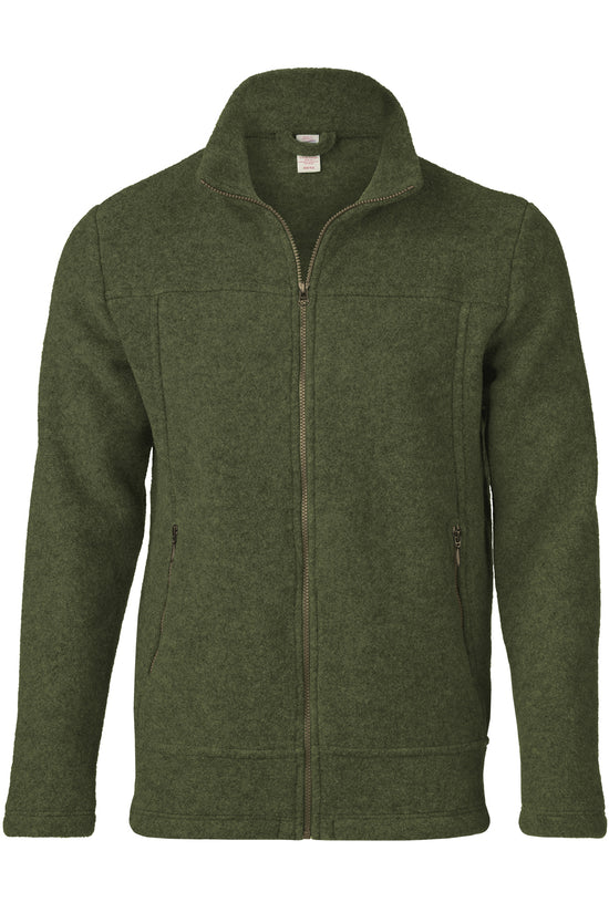 Men's Wool Fleece Zip Jacket. Zip men's fitted jacket by Engel in 100% soft  organic Merino wool fleece.