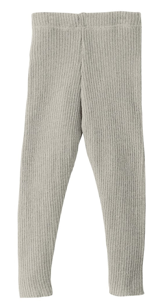 Jacquard-knit Leggings - Gray - Kids