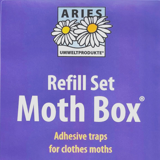 Aries Mottlock Replacement Adhesive Traps with Pheromone Bait- 2 Pack