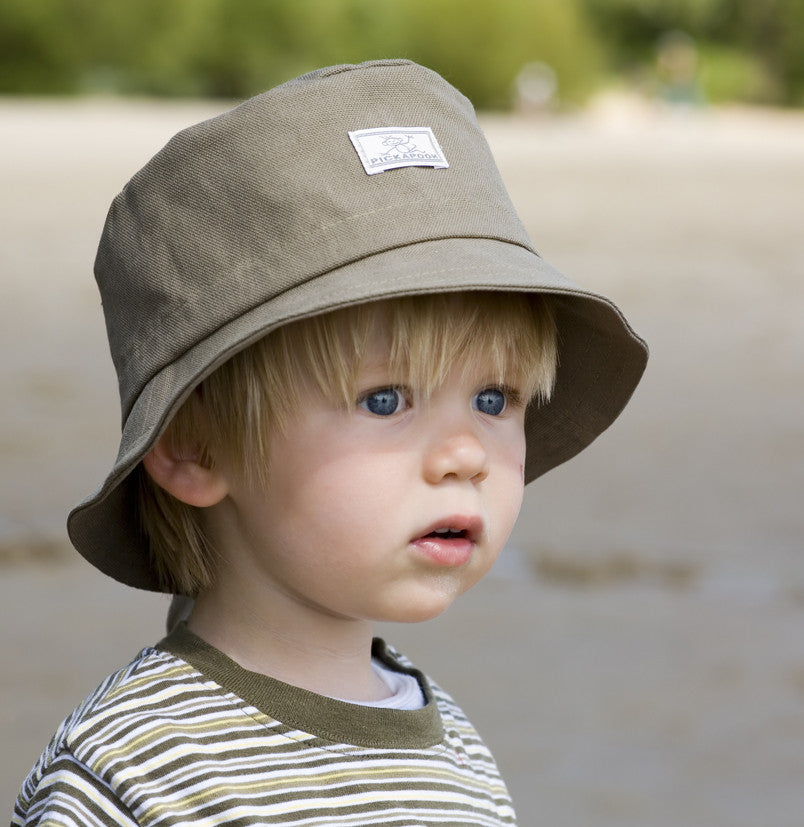 Pickapooh Toddler/Child Fisherman Sun Hat, Cotton - UV 20