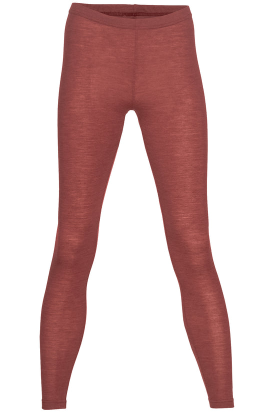 Extra warmth wool technical ankle-length leggings