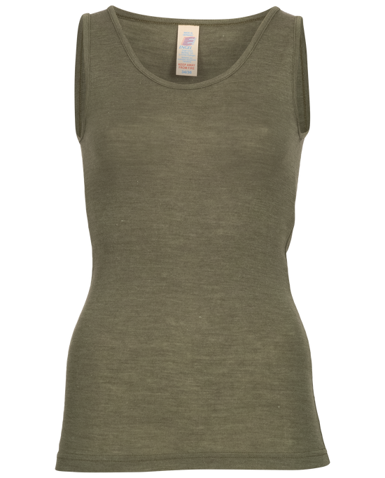 Olive green tank tops
