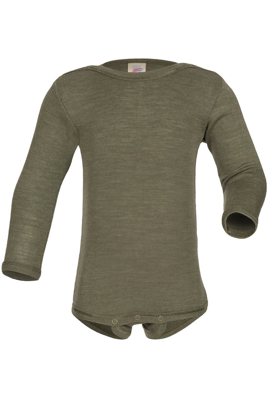 Engel Baby/Toddler Onesie, Long-sleeve, Merino Wool/Silk
