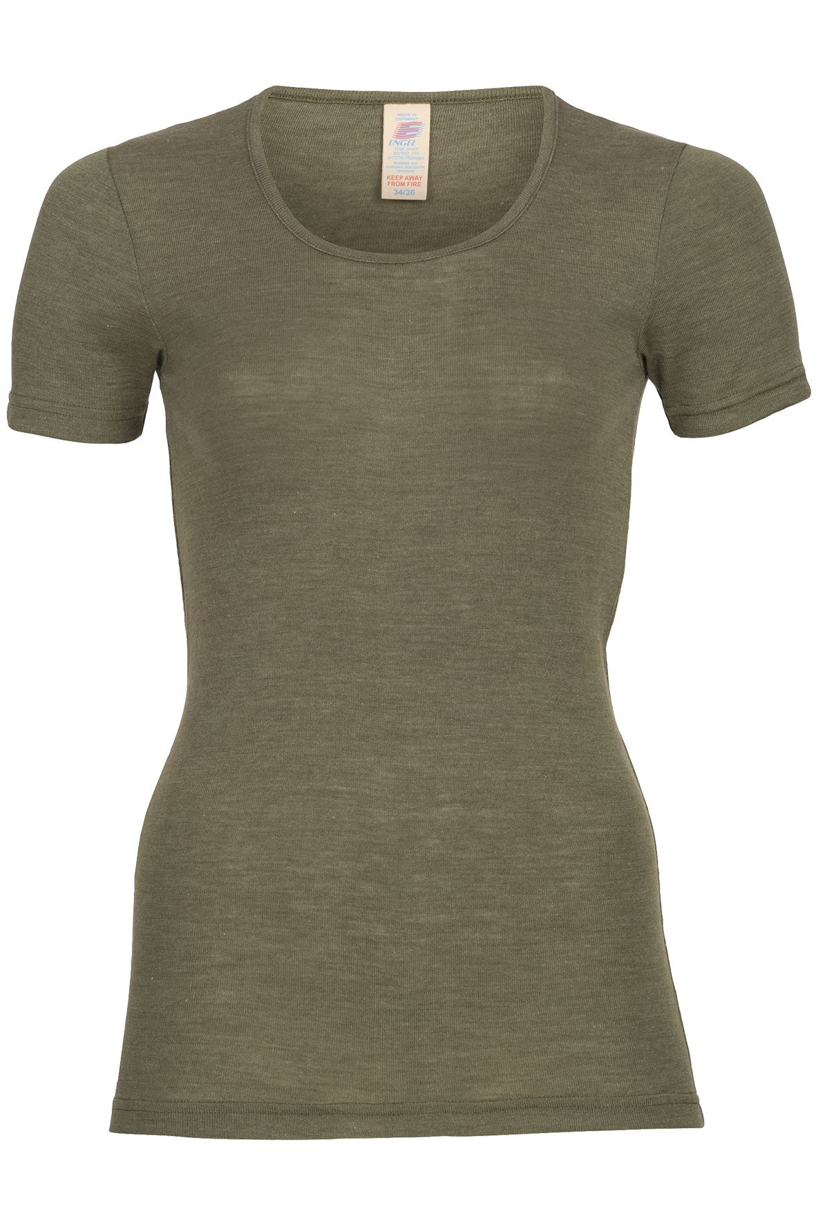 Engel T-Shirt Femme, Laine/Soie