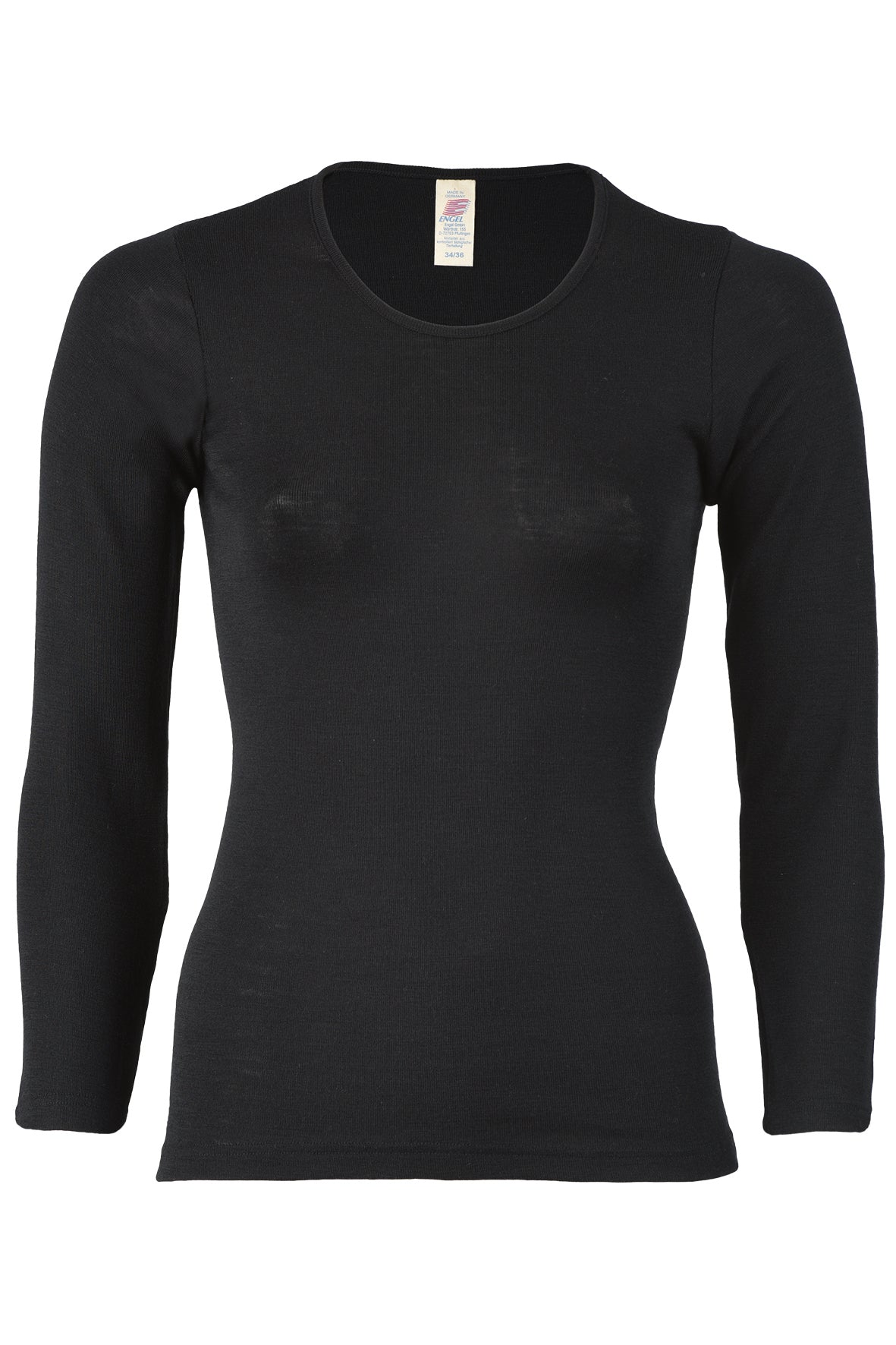 Load image into Gallery viewer, Engel Women Long Sleeve Shirt with Round Neck, Merino Wool/Silk
