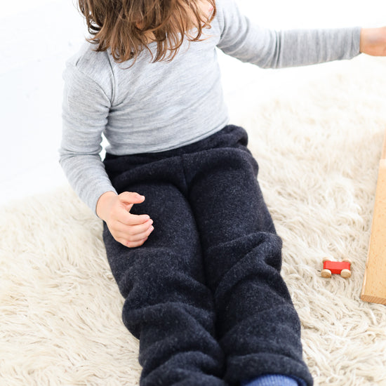 Engel Child Wool Fleece Pants