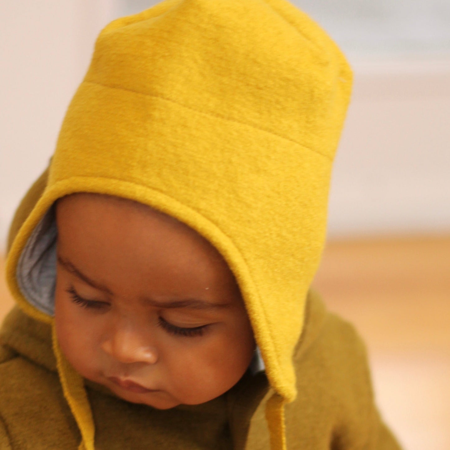 Bonnet Disana pour bébé/tout-petit, laine bouillie