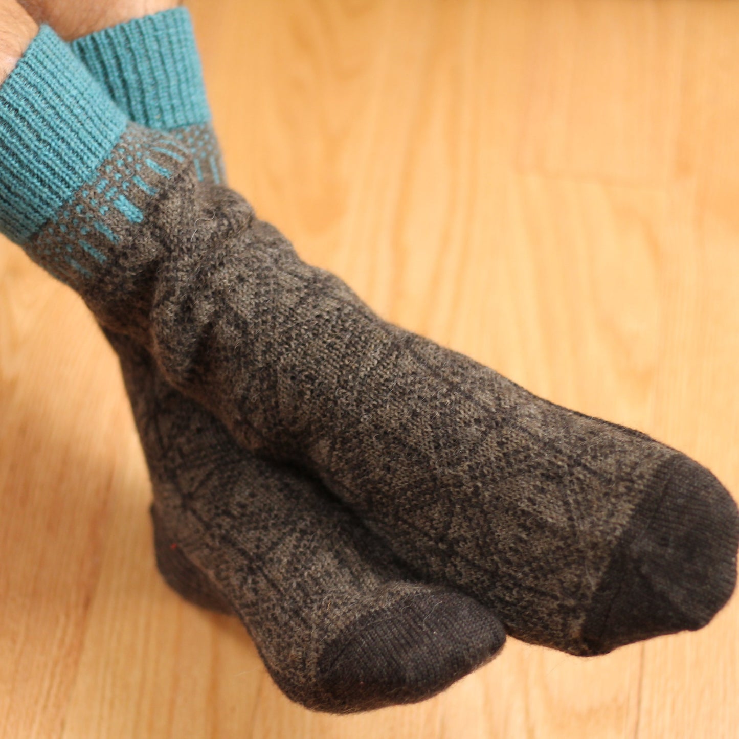 Hiking Socks Warm Thick Socks Wool Socks Men Knitted Socks Easter Gift for  Him Outdoor Gift for Men L 9-12 EU 43-45 