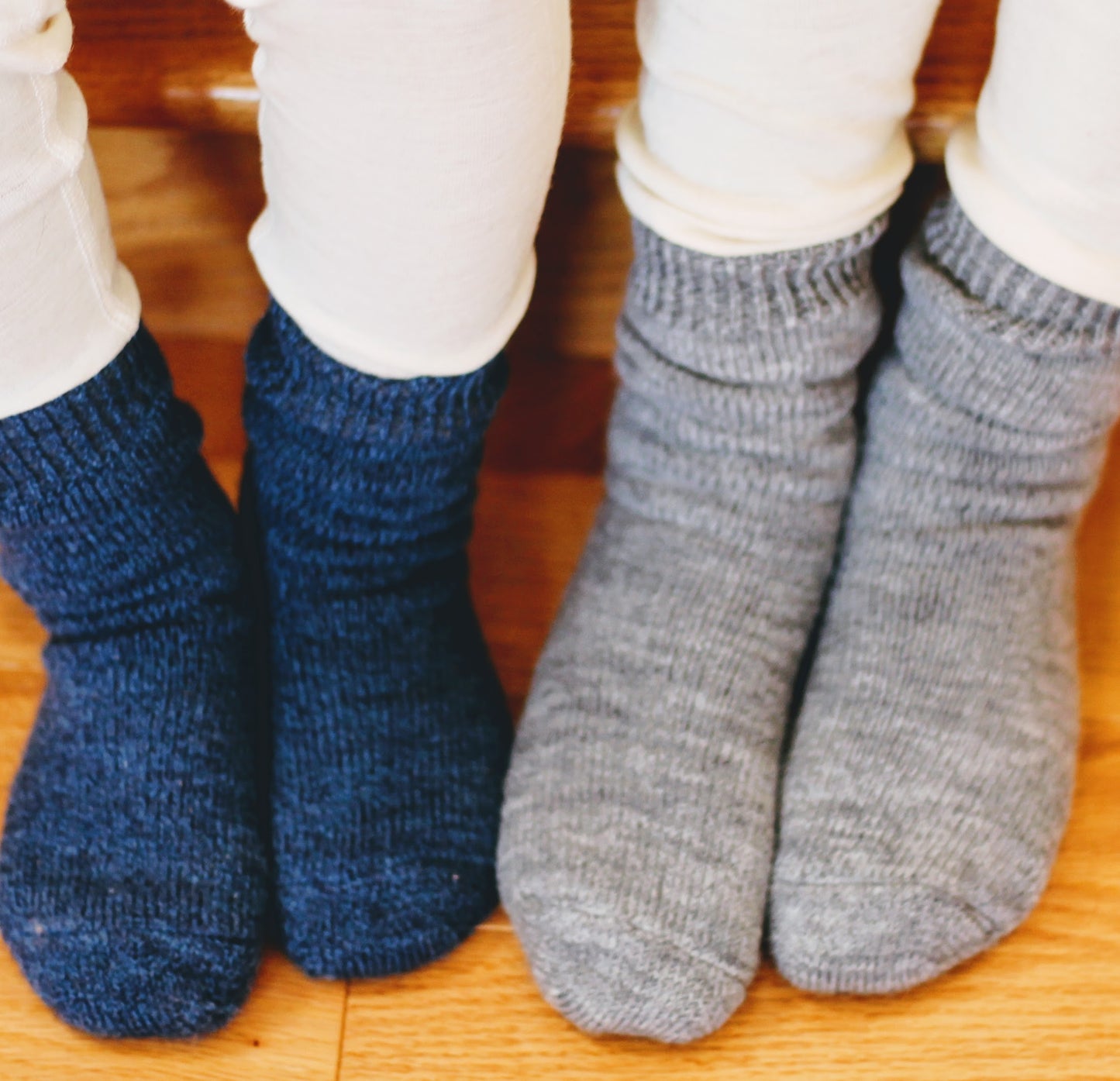 Hirsch Natur - 100% Organic Virgin Wool Thick Socks for Girls and