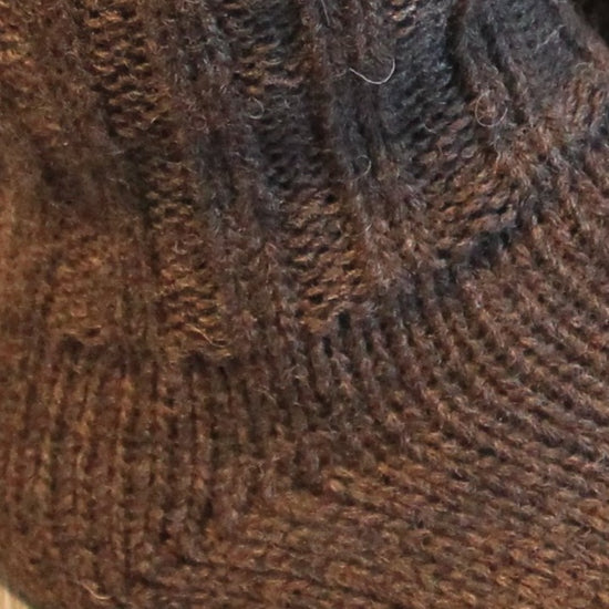 Hirsch Natur Chaussettes unisexes classiques en tricot épais, laine mérinos
