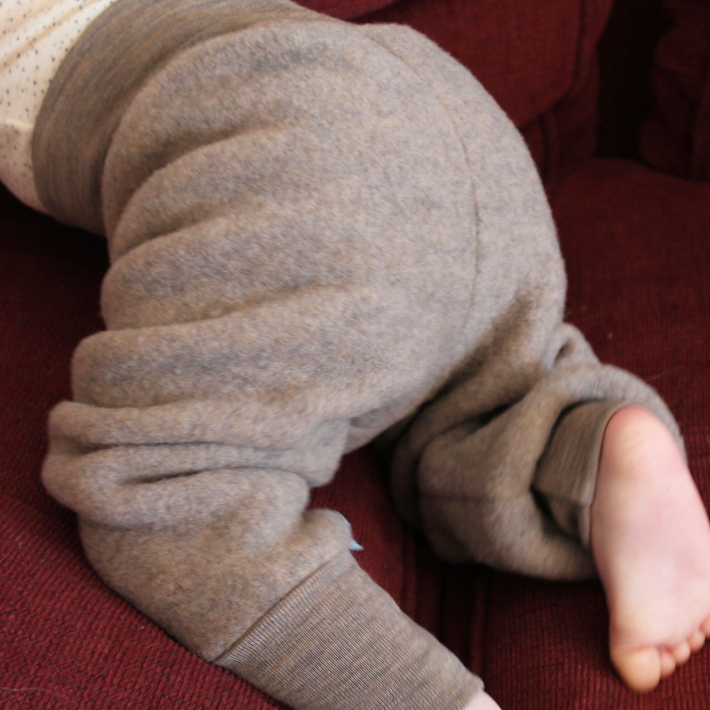 Engel Baby/Toddler Yoga Pants, Wool Fleece