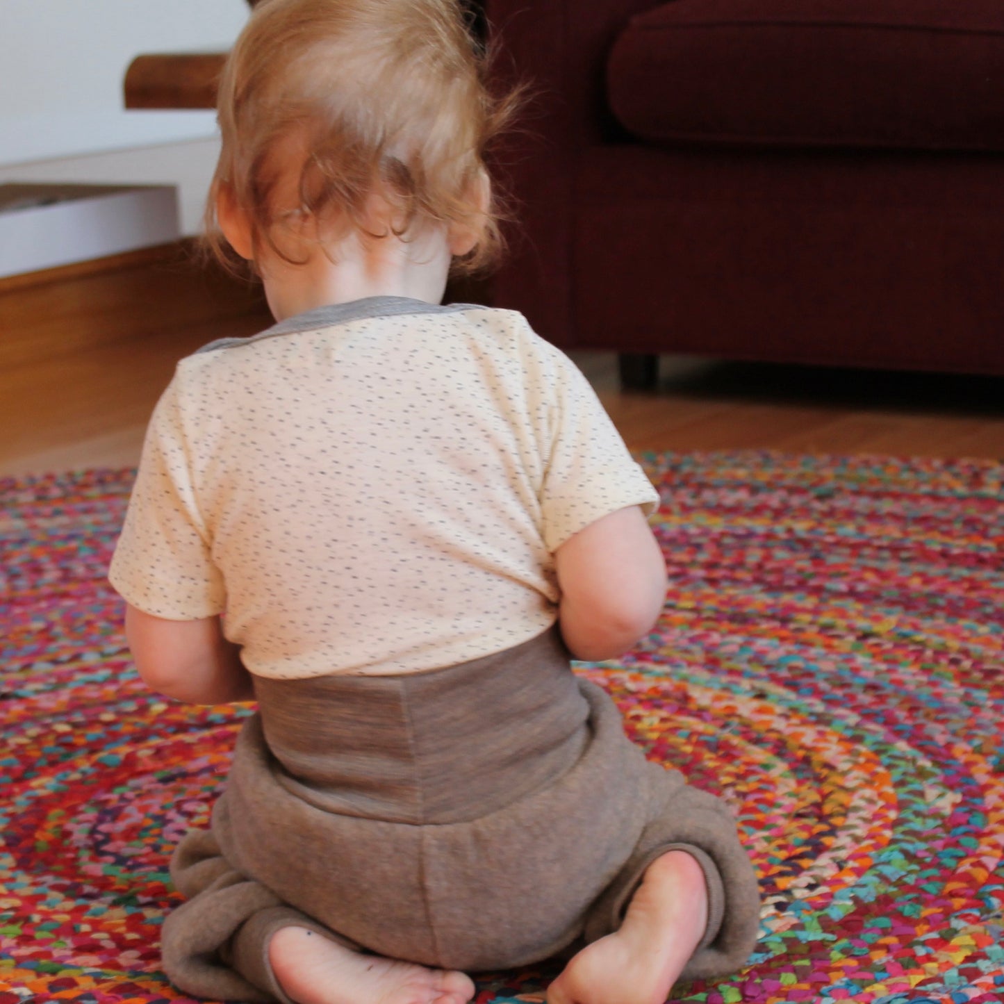 Load image into Gallery viewer, Engel Baby/Toddler Yoga Pants, Wool Fleece
