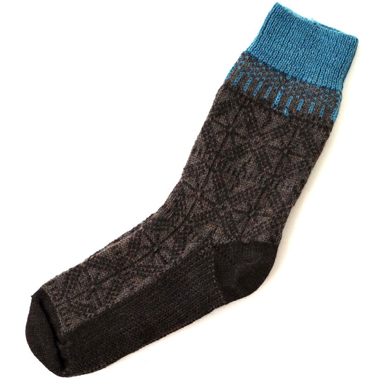 Load image into Gallery viewer, Hirsch Natur Unisex Ice Crystal Sock with Reinforced Sole, Merino Wool
