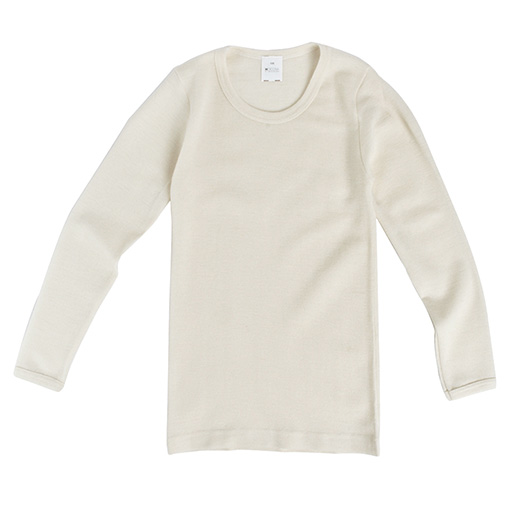 Hocosa Child Long Sleeve Shirt, Silk, Natural