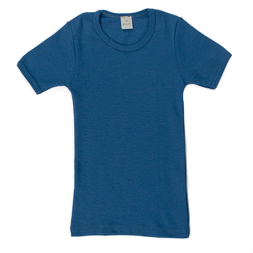 Load image into Gallery viewer, Hocosa Child Short Sleeve Shirt, Wool, Solid
